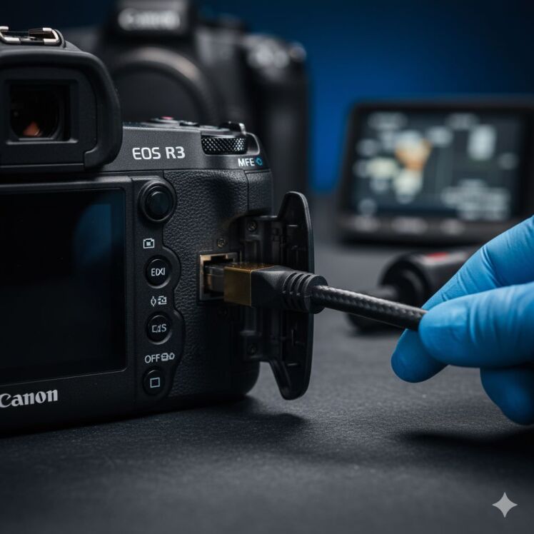 تعمیر بافر R3 | رفع خطای Buffer Overflow در عکاسی با دوربین Canon R3