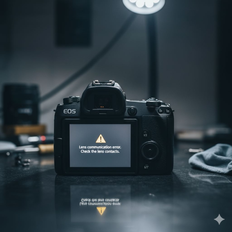 خطای لنز کانن |بررسی و رفع مشکلات ارتباطی لنز در دوربین‌های فیلمبرداری