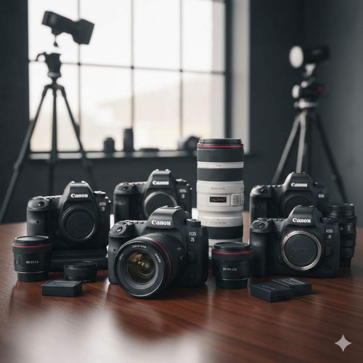 تفاوت دوربین های فول فریم و کراپ سنسور کانن مقایسه برای عکاسان حرفه‌ای