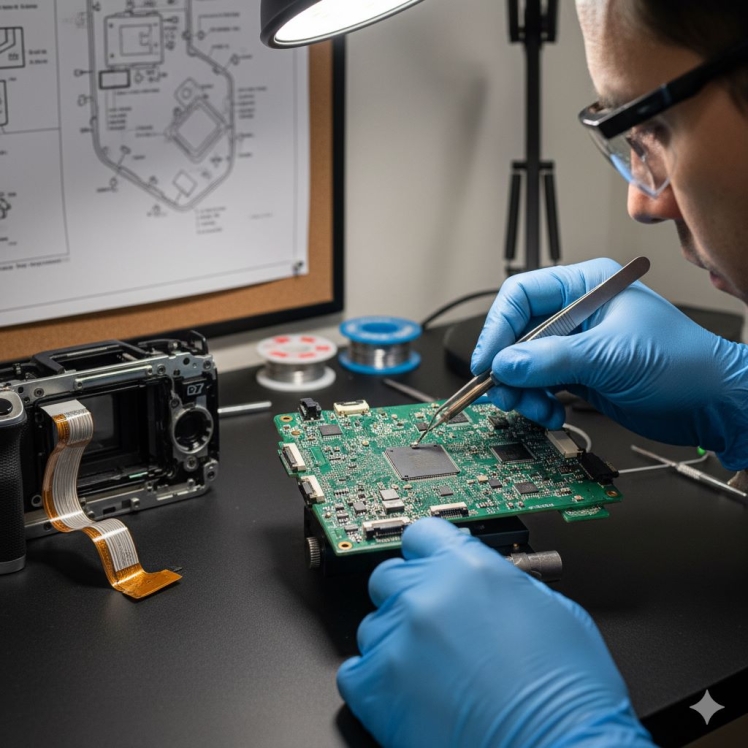 تعمیر مدار R7 | راهنمای تخصصی رفع نویز تصویر و تعمیر مدار تصویر