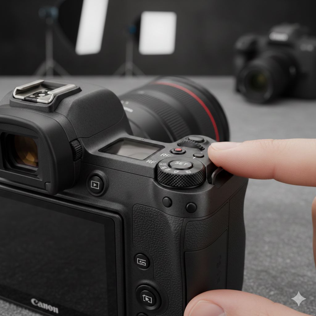 جوی‌استیک فوکوس در سری R دوربین کانن