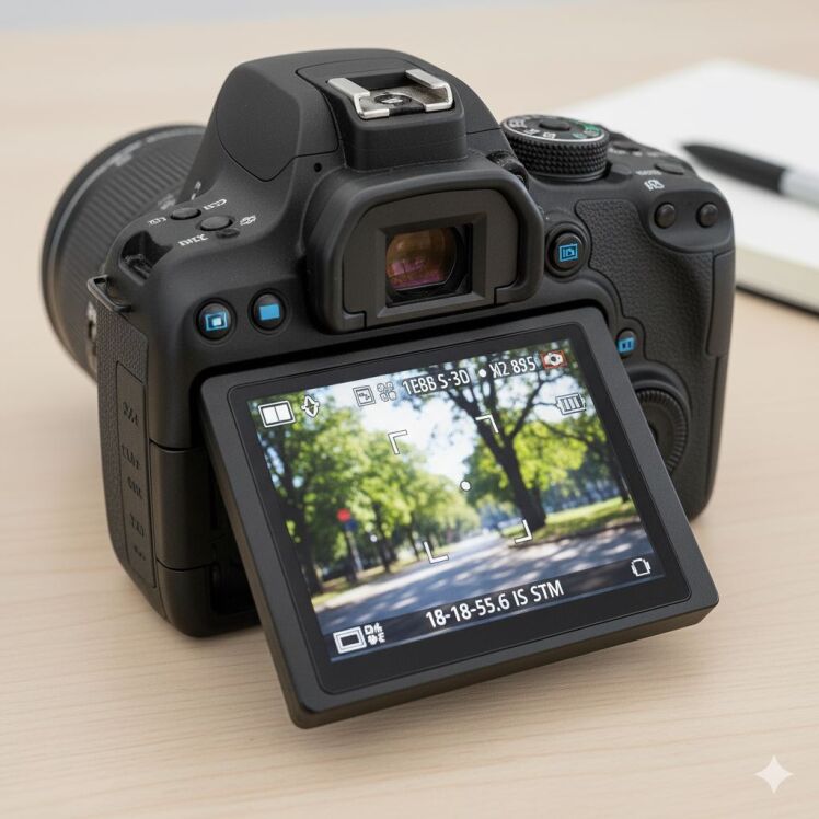 EVF و LCD دوربین کانن 250D مشکلات، راهکارهای تخصصی و نکات مراقبت