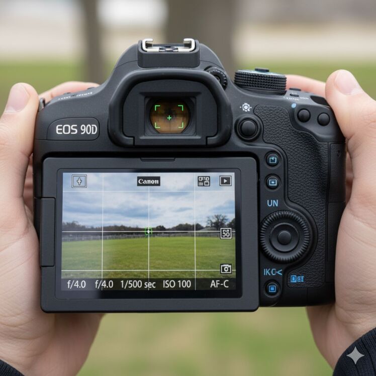 EVF و LCD دوربین کانن 90D مشکلات، تعمیر و نگهداری نمایشگرها