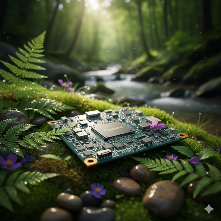 تعمیر پردازشگر کانن در دوربین Canon EOS M50 Mark II و رفع نویز تصویر