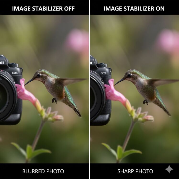 لرزشگیر لنز کانن | راهنمای تخصصی تعمیر صدای غیرعادی و لرزش در Canon M5