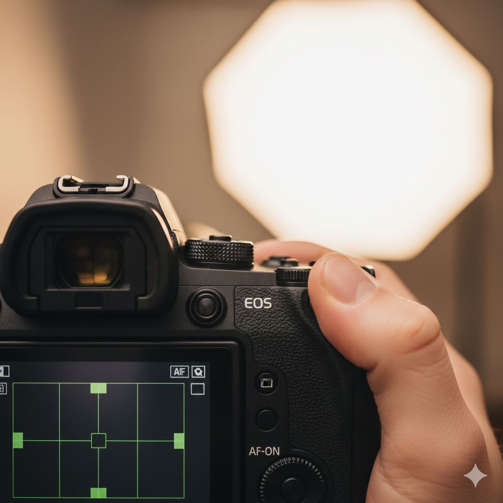 جوی‌استیک فوکوس در سری R دوربین کانن