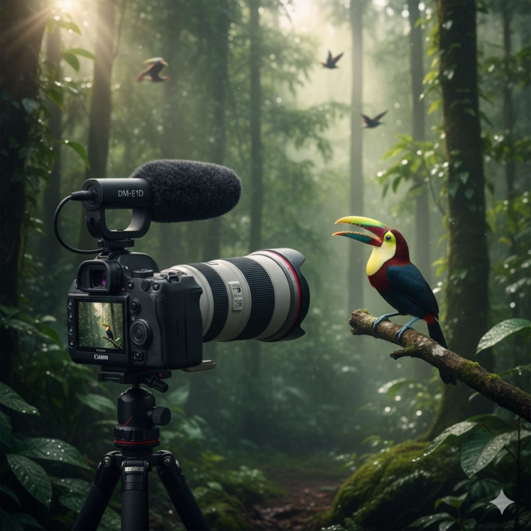 خرابی میکروفون کانن | رفع مشکل نویز و خرابی پورت در Camcorderهای Canon