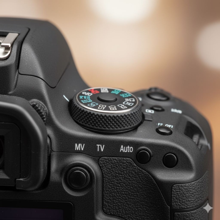 تمیز کردن Mode Dial کانن | سرویس کلید تنظیم مود عکاسی در Canon 80D