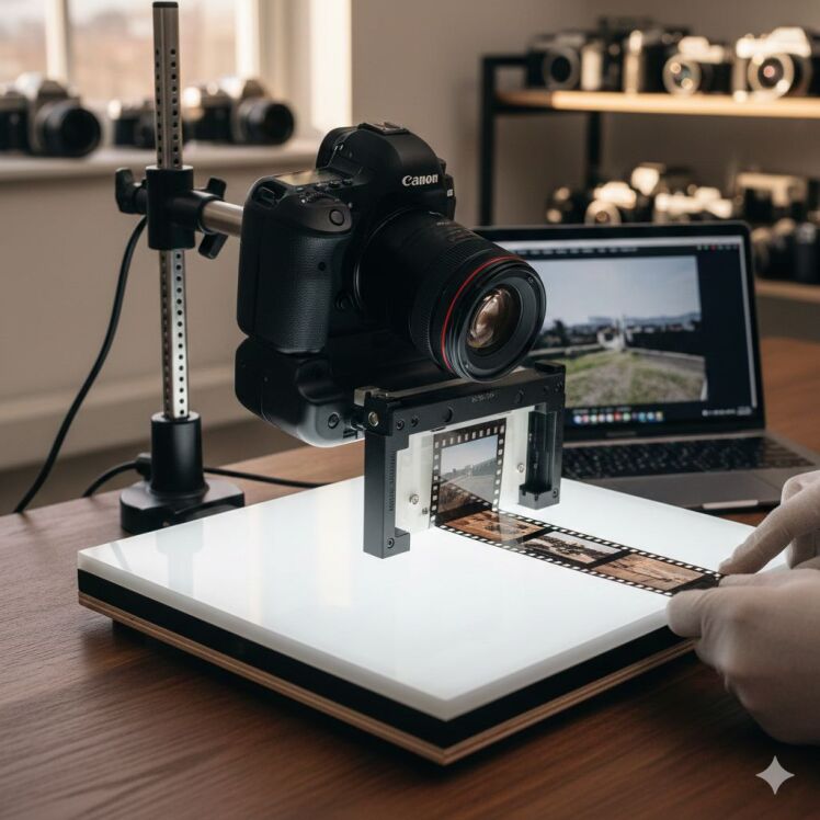 اسکن فیلم با دوربین کانن : راهنمای جامع و کاربردی برای انتخاب دوربین