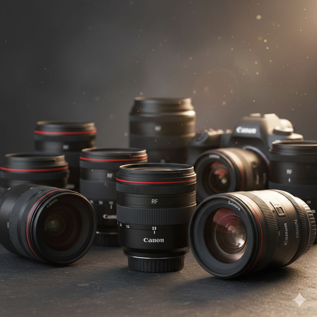 فوکوس لنزهای RF دوربین کانن